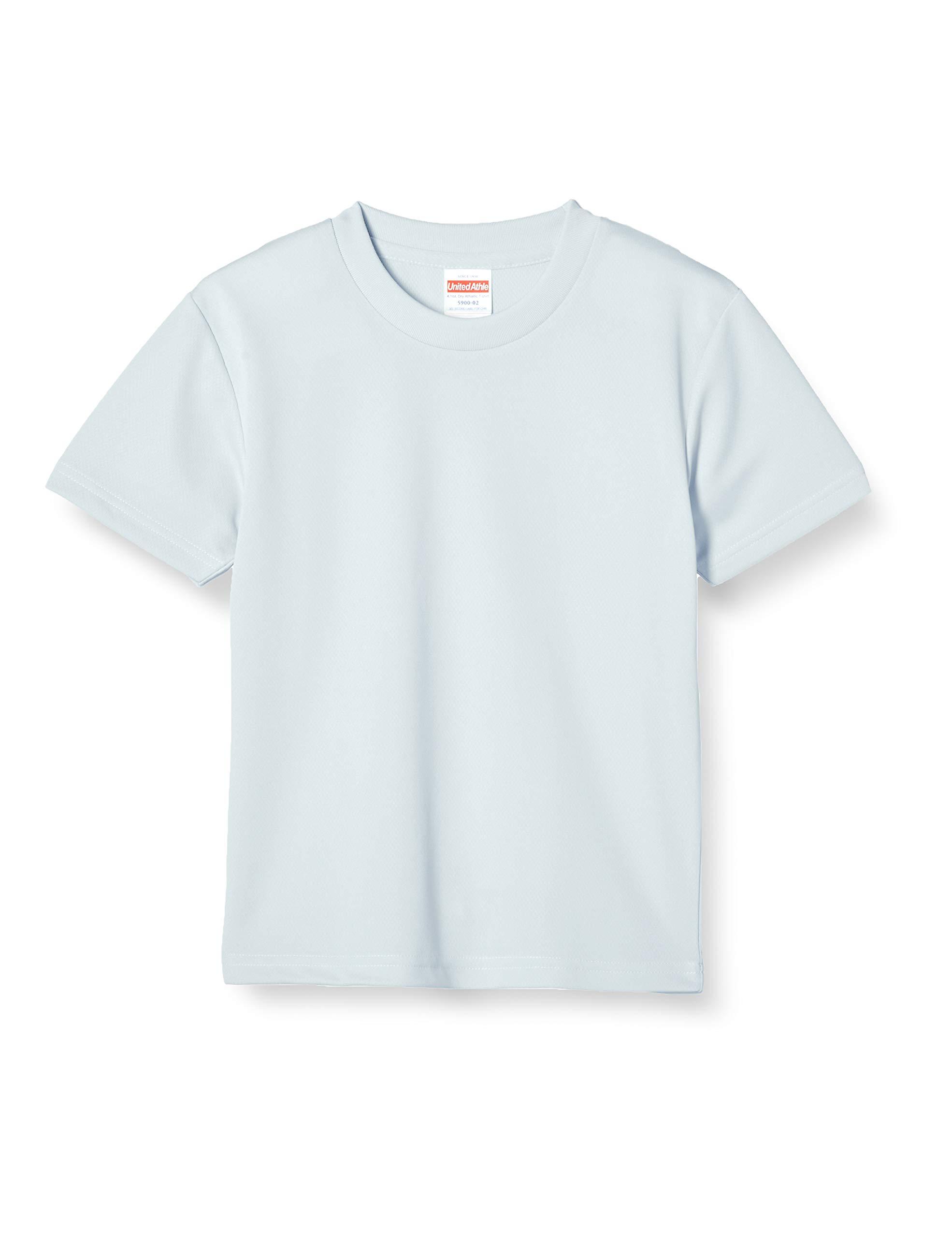 [United Athle] T-Shirt 4.1oz Dry Athletic T-Shirt Kids Light Blue Japan 150 (Equivalent to Japanese Size 150)