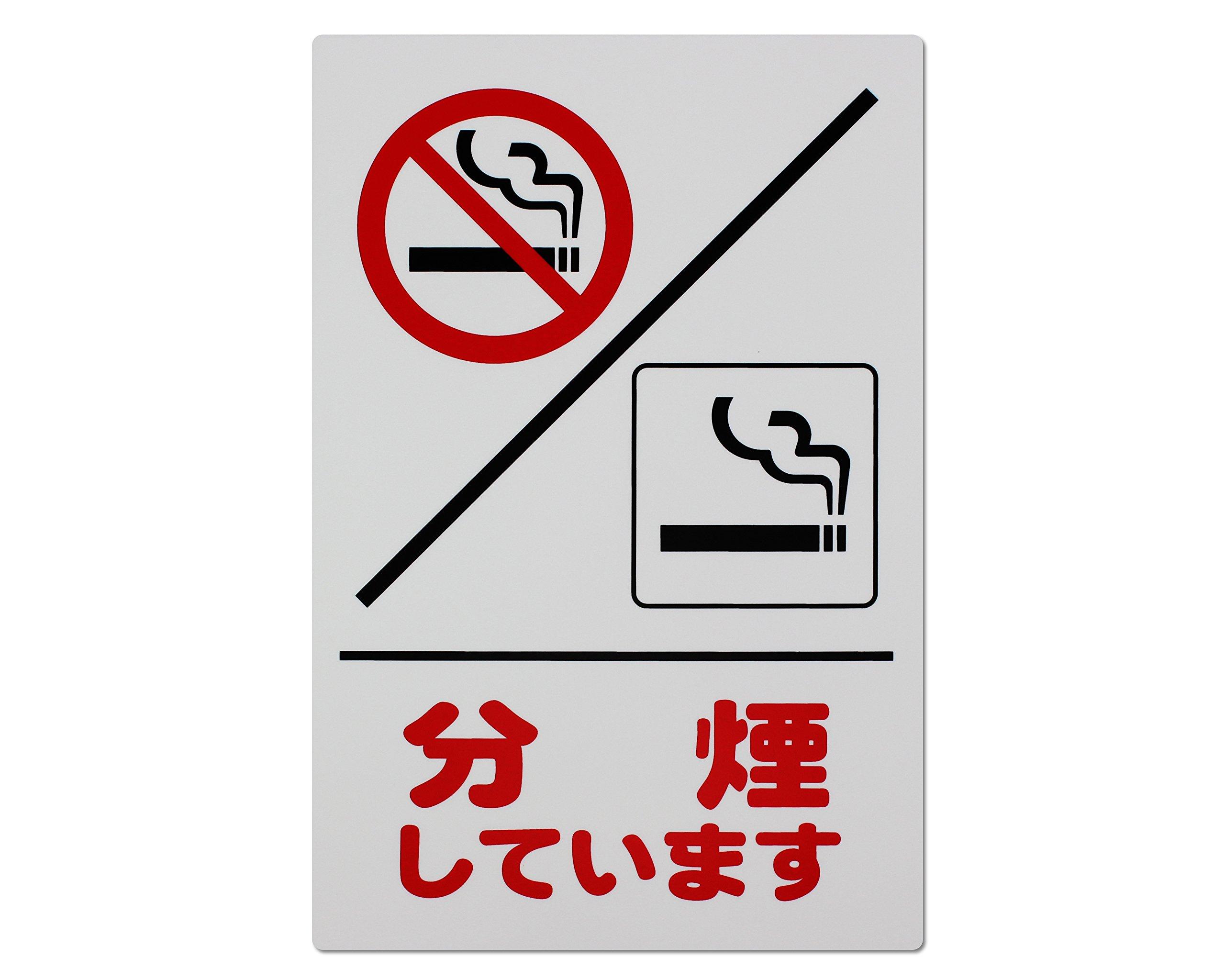 I-TEC Family Plate Smoking Area Sign “Smoking Area Designated” 300x200x1mm KP329-12