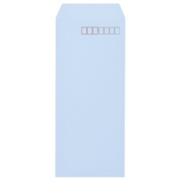 King Corporation Envelope Soft Color Long Type 4 100 Sheets Aqua N4S80A