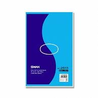 SWAN Standard Poly Bag SWAN Polyethylene Bag 0.025mm Thickness No.2513 (Size 13) No Drawstring Blue 100 Sheets