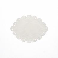 SWAN Lace Paper, Oblong Shape, Size 8, White, 1 Bag