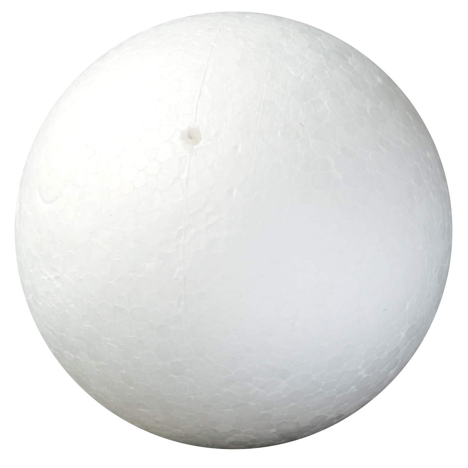 Nippon Chuko Round Styrofoam Core 50mm 10 pieces per pack CN409 Craft Supplies Core Material Styrofoam Core