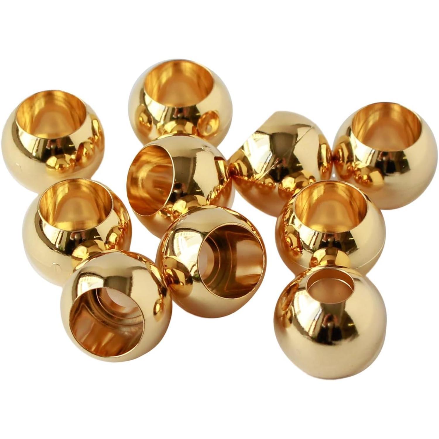 Nippon Chuko Loop Ends Outer Diameter W15mm × H13mm 10 Pieces Gold N815-G