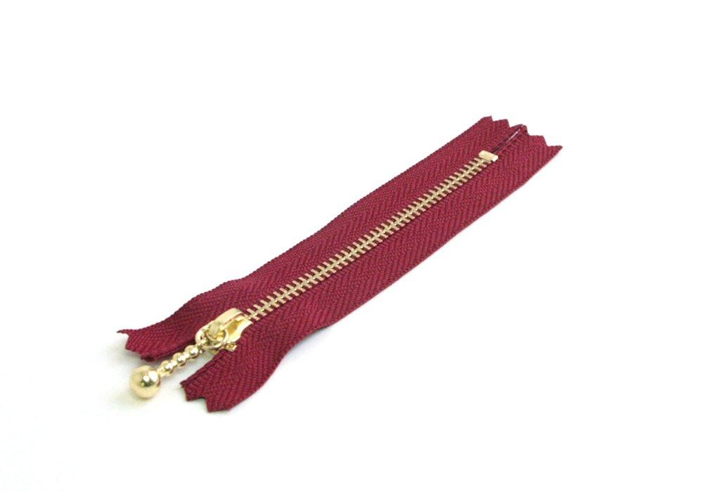 Y.K.K. Snap Fastener 10cm 10-Pack Red 3G10-520