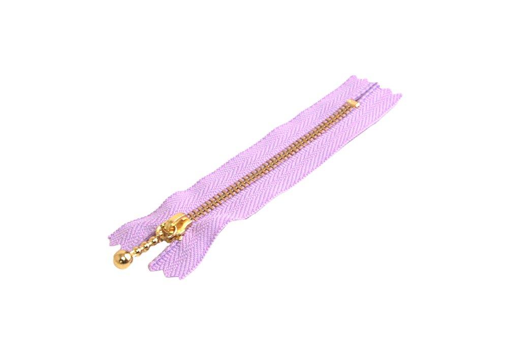 Y.K.K. Snap Fastener 10cm 10-Pack Lavender 3G10-068