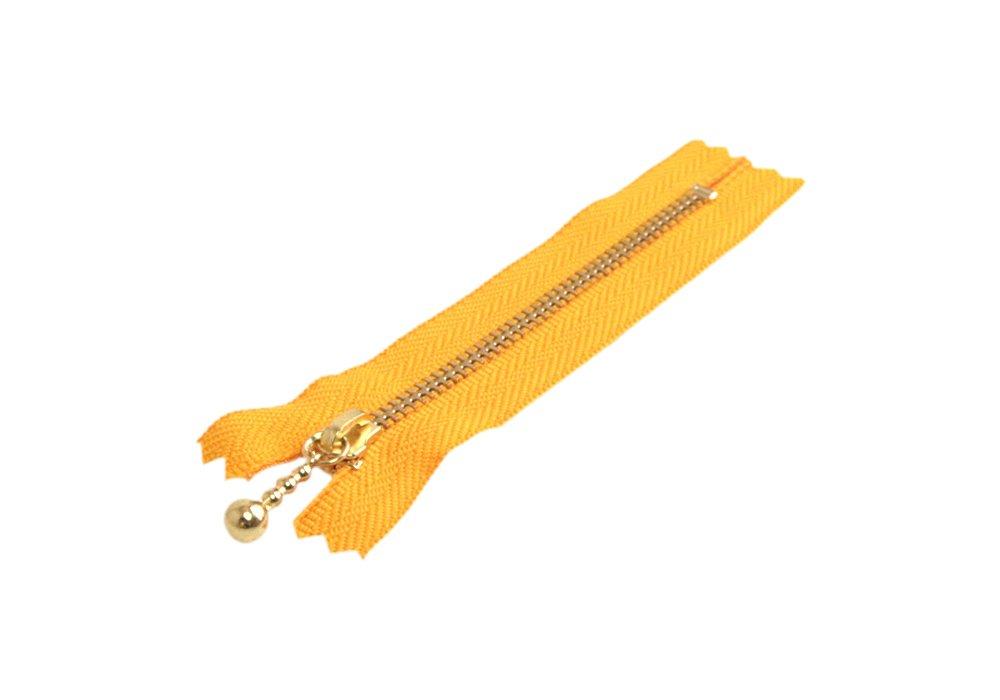 Y.K.K. Snap Fastener 12cm 10-Pack Marigold 3G12-506