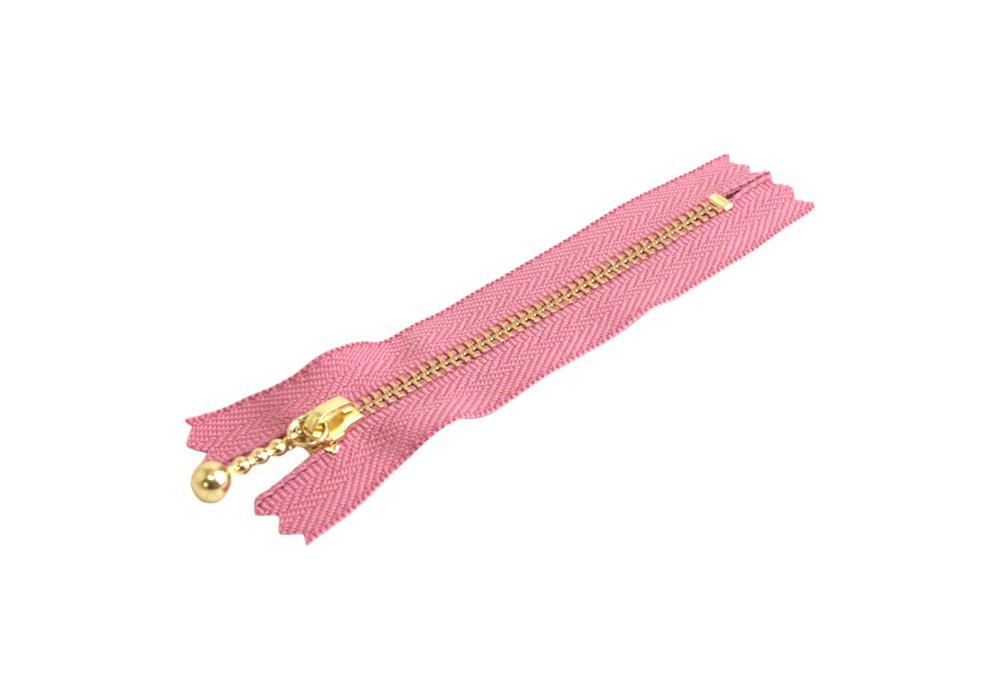 Y.K.K. French Rose Zipper with Metal Ends 10cm 10-Pack 3G10-070