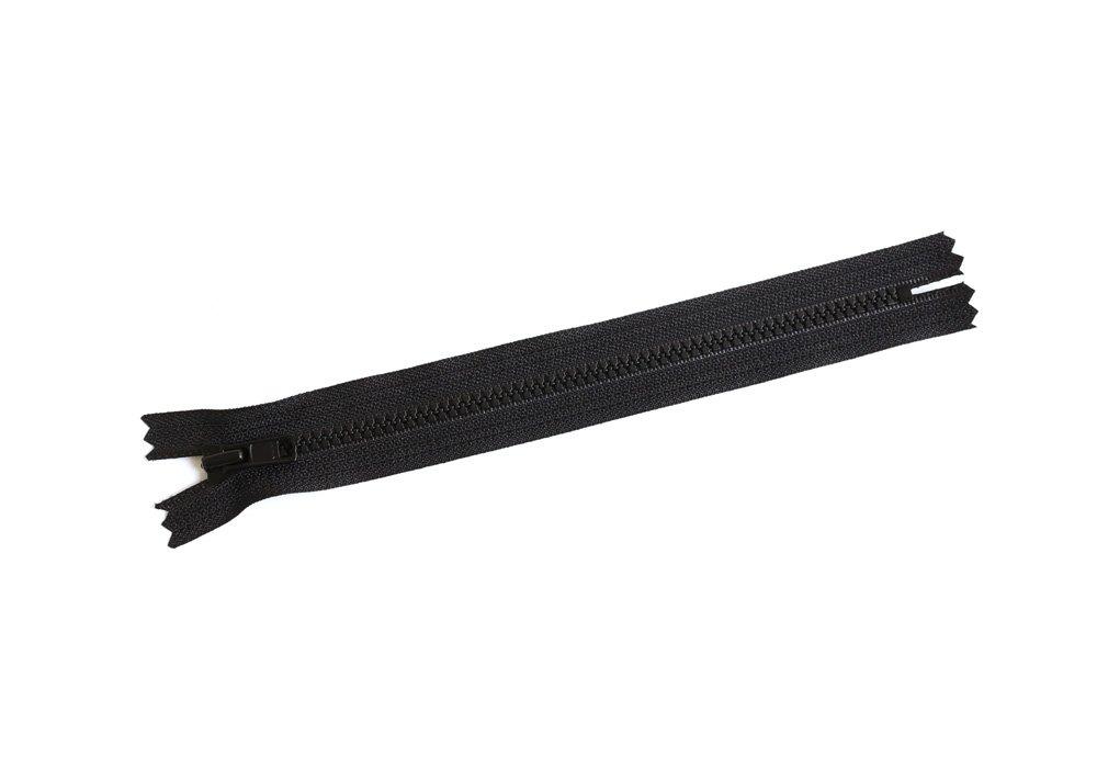 Y.K.K. Vislon Fastener for Pouch Bags 30cm Black 4VC30-580 580 Black