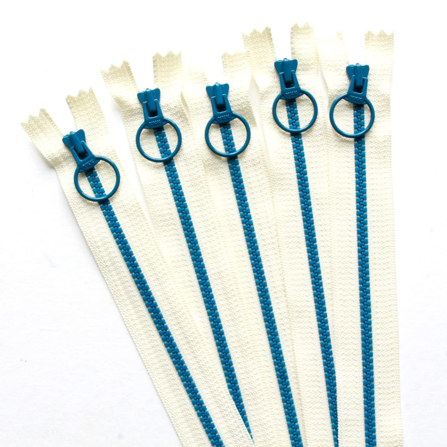 Y.K.K. Combi Fastener 25cm 5 Pieces XH715 3VSC25-715