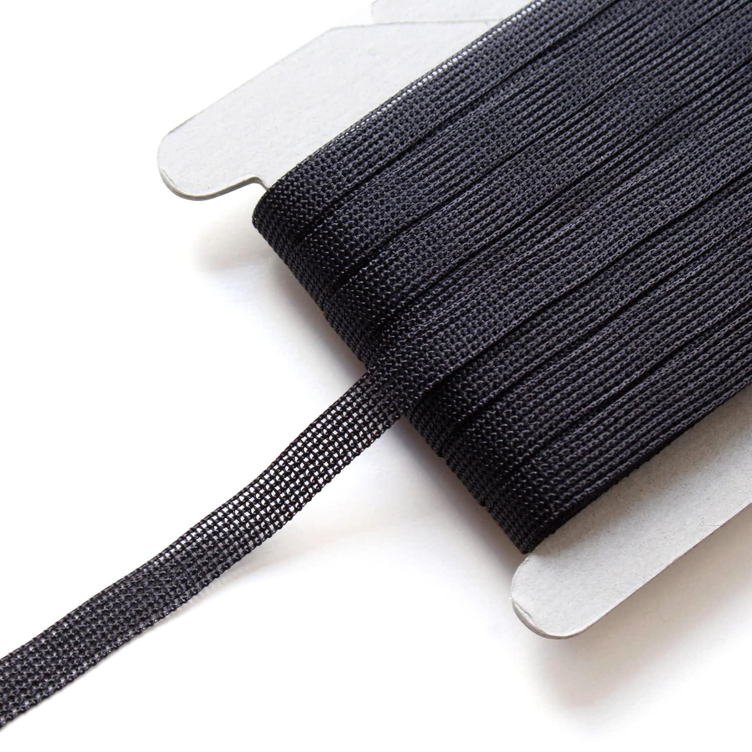 YKK Non-Stretch Tape 6mm Width × 50m Black TNO3-06-B