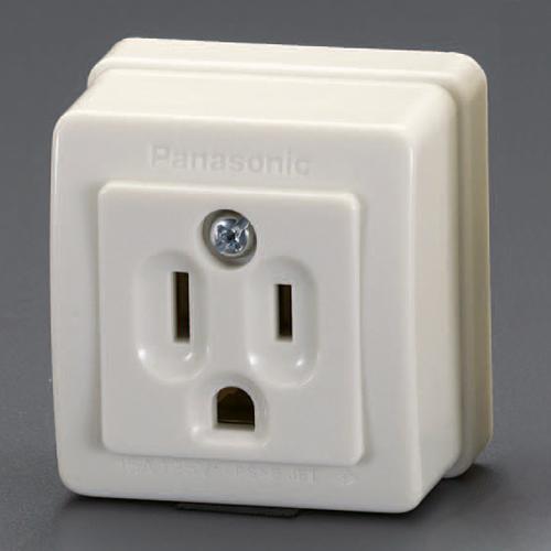 125V/15A Square Outlet (Single-Socket/Grounded)