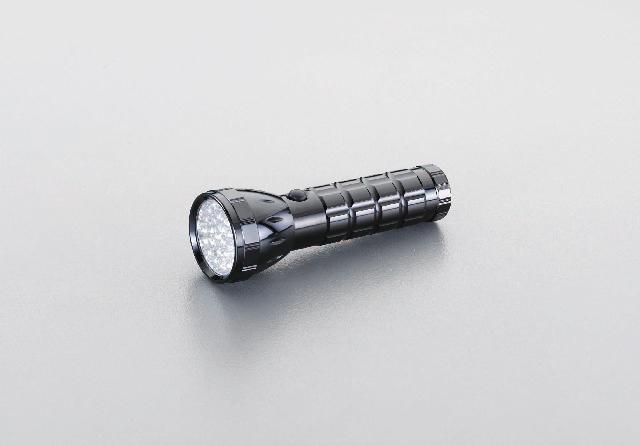 [3 AAA batteries] Flashlight / LED (28 lights, black)