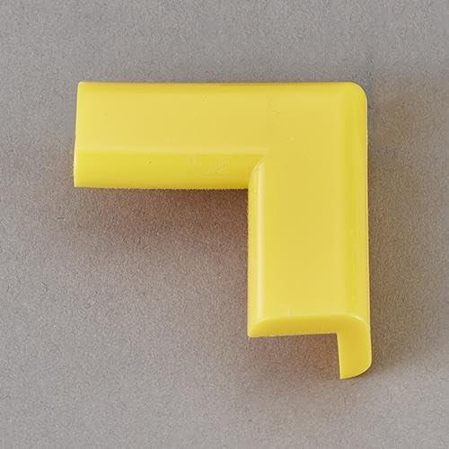 ESCO 37x37x15mm Corner Guard (Indoor/Outdoor Use/Yellow/2 pcs) EA983FE-451