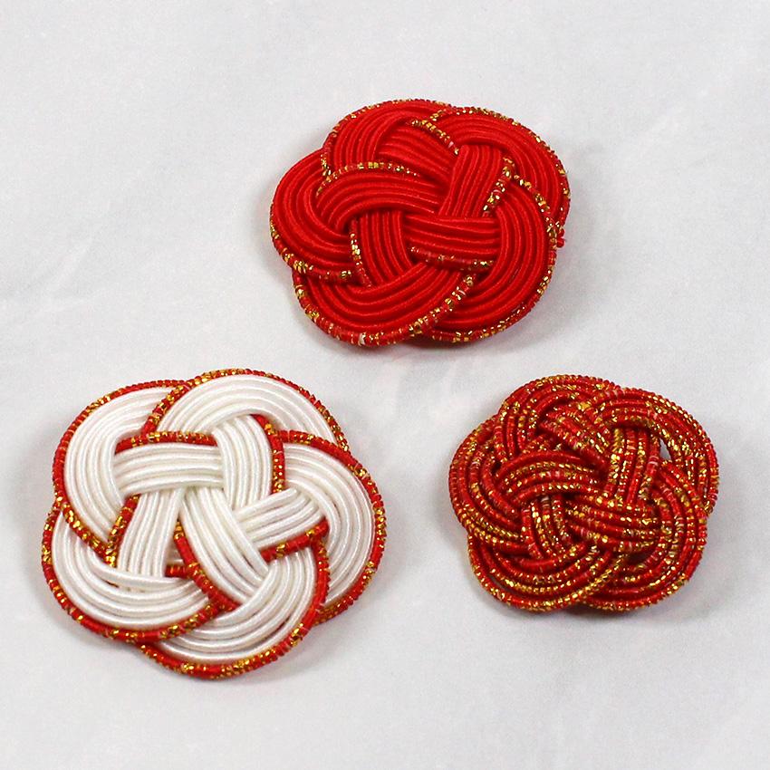 Piece MIZUHIKI Water-Drawing Plum Knot Assortment Set Red Plum PHC-099-7 Multi