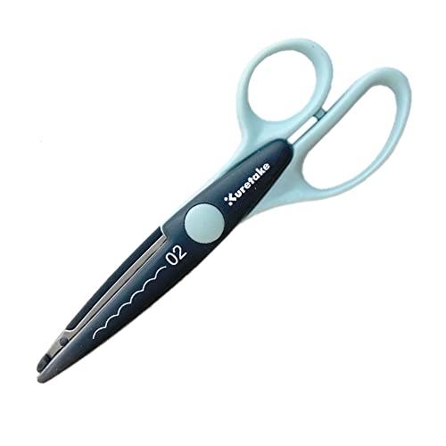 Kuretake Scissors Craft Scissors 02 Semi-Circle KU230-2