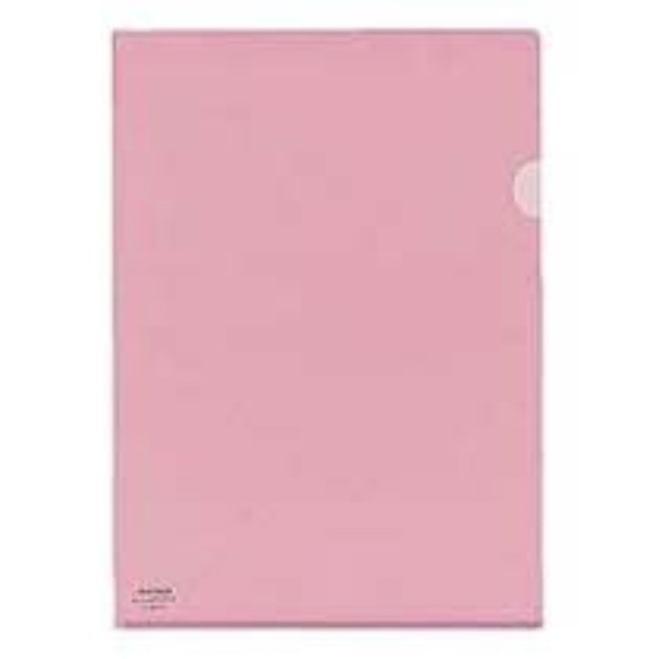 KOKUYO Clear Holder Super Clear 10 (Ten) A4 Light Pink FU-TC750N-6 1 Pack (5 Sheets)