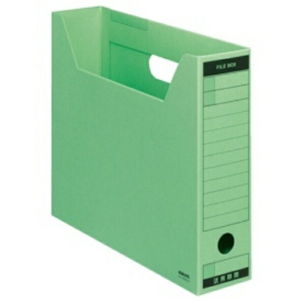 KOKUYO File Box Type B Storage Width 68mm A4 Green A4-SFBN-G