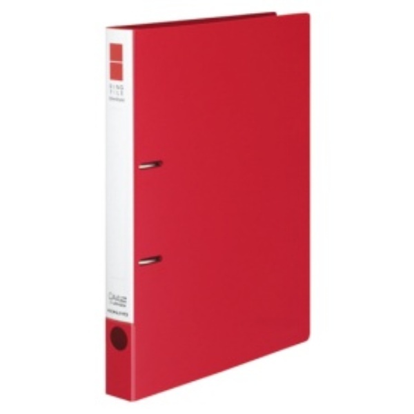 KOKUYO File Ring Binder Slim Style PP Sheet Cover A4 220 Sheets Red FU-URF430R