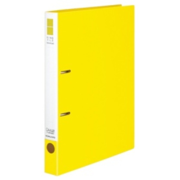 KOKUYO File Ring Binder Slim Style PP Sheet Cover A4 220 Sheets Yellow FU-URF430Y