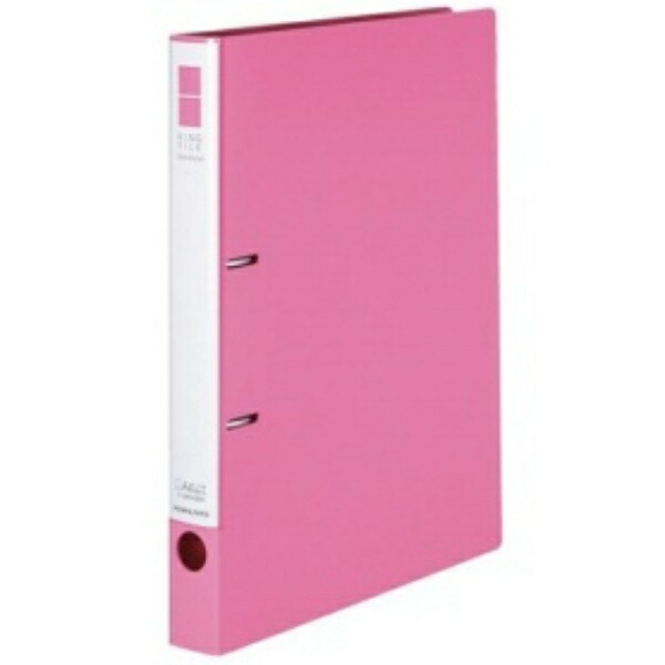 KOKUYO File Ring Binder Slim Style PP Sheet Cover A4 220 Sheets Pink FU-URF430NP
