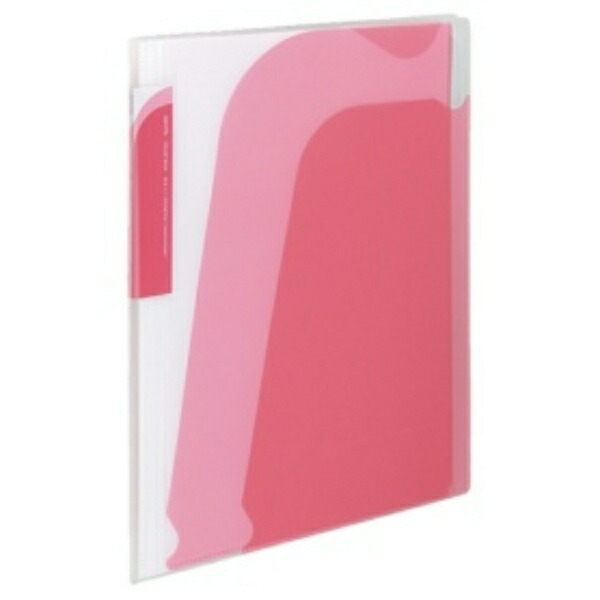KOKUYO Pocket Book Novita Cover with Zipper, 1 Main Pocket, 4 Inner Pockets, A4 Size, Pink, Ra-N205P