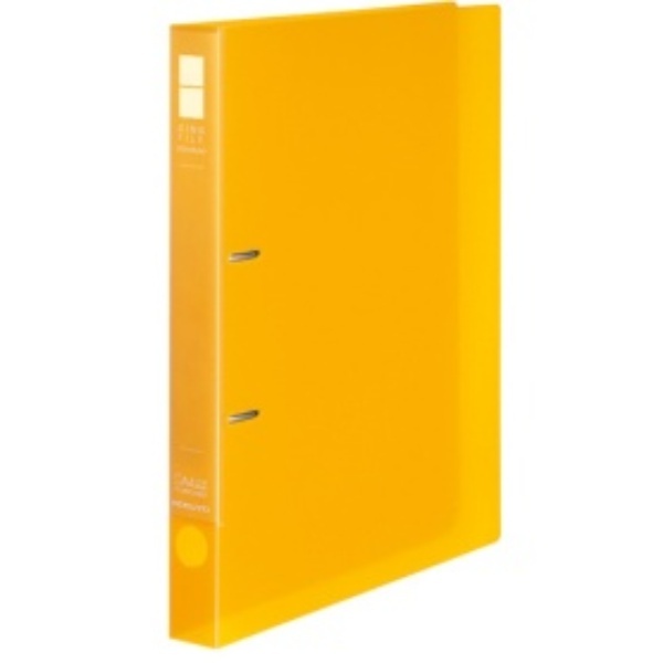 KOKUYO File Ring Binder Slim Style PP Sheet Cover A4 220 Sheets Yellow FU-URFC430Y