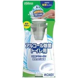 Johnson Scrubbing Bubbles Alcohol Disinfectant Toilet Cleaner, 300ml, 1 bottle