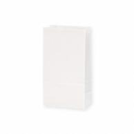 Shimojima Heiko Square-Bottom Paper Bag No.3 White 12x7x22cm 100 Sheets