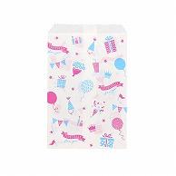 HEIKO Flat Bag Patterned Small Bag R Type R-5 Size Party 50 Sheets