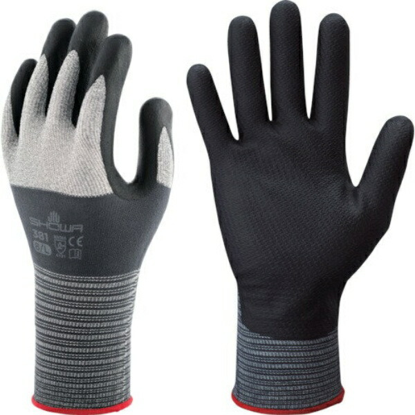 Showaglove No.381 Micro Grip Gray XL Size 1 Pair