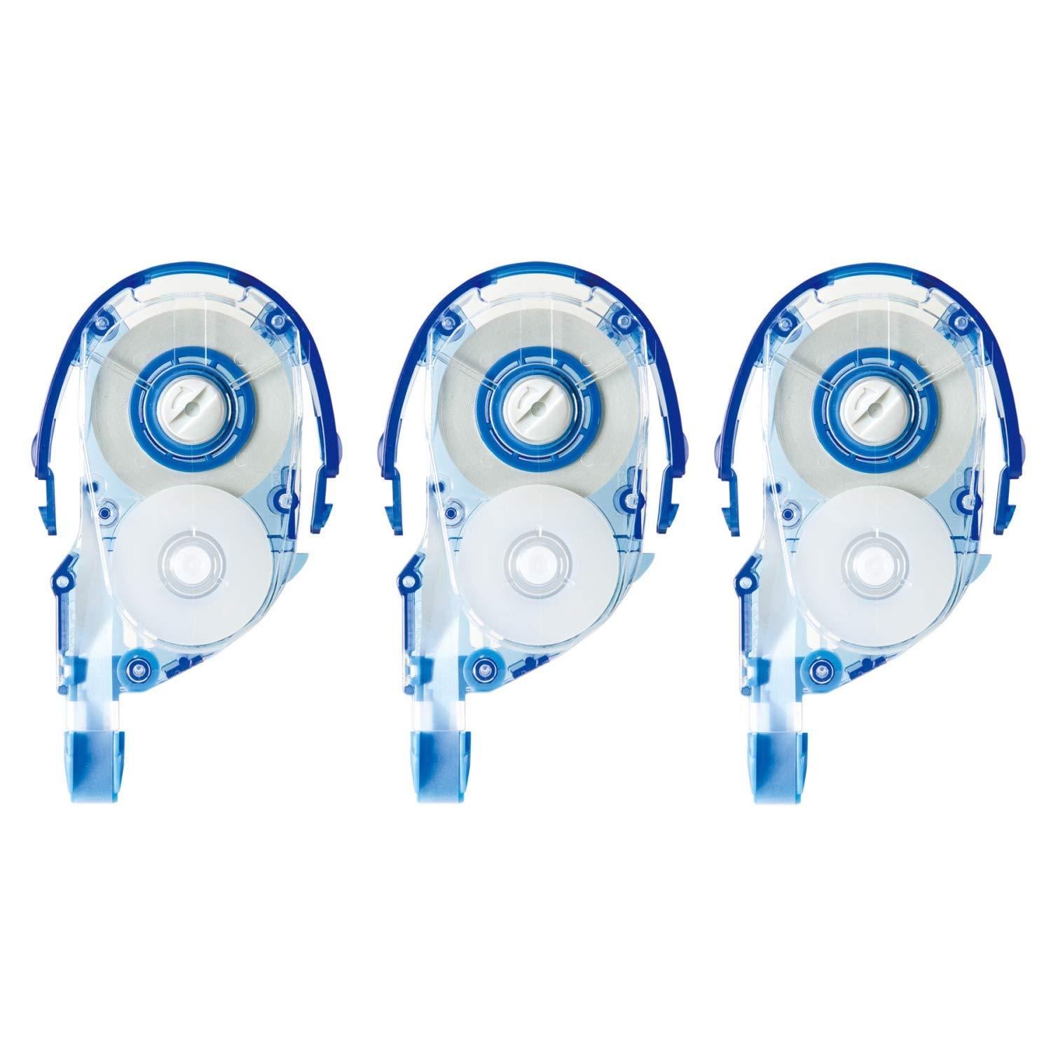 Tombow Pencil Correction Tape MONO YX Cartridge YR6 3-Pack KPA-323