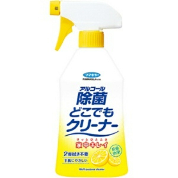 Fumakilla Alcohol Disinfectant Anywhere Cleaner Main Unit 300ml 1 Bottle