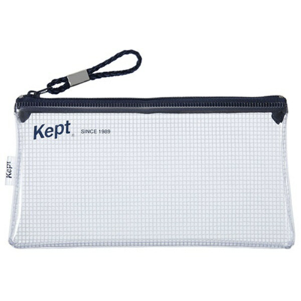 Reimei Fujii Pen Case Pencil Case Kept Clear Pen Case Navy KPF603K