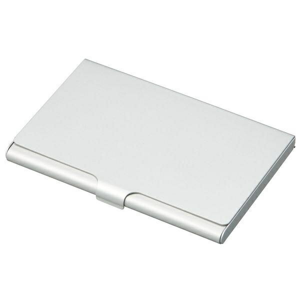 Reimei Fujii Business Card Holder Aluminum Card Case Holds 25 Cards Silver CHA1056S