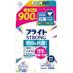 Lion Bright STRONG Bleach & Antibacterial Gel Refill 900ml 1 pack