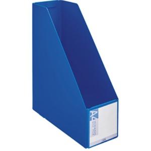 Lion Office Supplies Box File PP Plastic Minano BF-633M A4 Vertical Type Blue