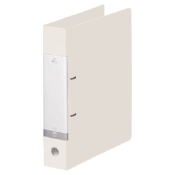 Rihitorabu Ring Binder 2-Hole D-Type A4 White G2240-0