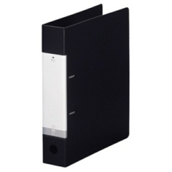 Rihitorabu Ring Binder 2-Hole D-Type A4 Black G2240-24