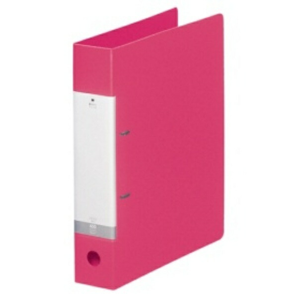 Rihitorabu Ring Binder 2-Hole D-Type A4 Red G2240-3
