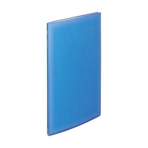 Rihitora Clear Book B4L 20-Pocket Blue G3132-8