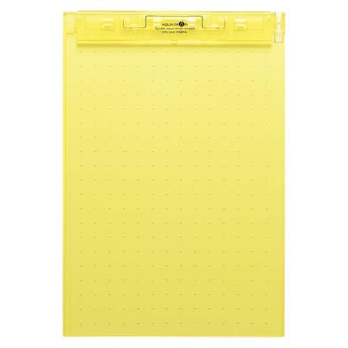 Rihitorabu Binder Clipboard Ultra-Thin A4 Yellow A5067-5