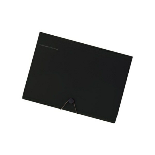 Rihitora Carrying Document Smart Fit A4 6-Pocket Black A7589-24