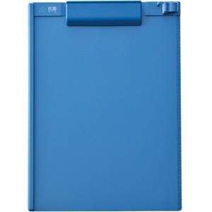 Rihitora Binder Antibacterial Clipboard A4 E-Type ALCLEA Blue A7940-8