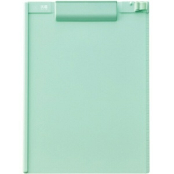 Rihitora Binder Antibacterial Clipboard A4 E-Type ALCLEA Light Green A7940-19