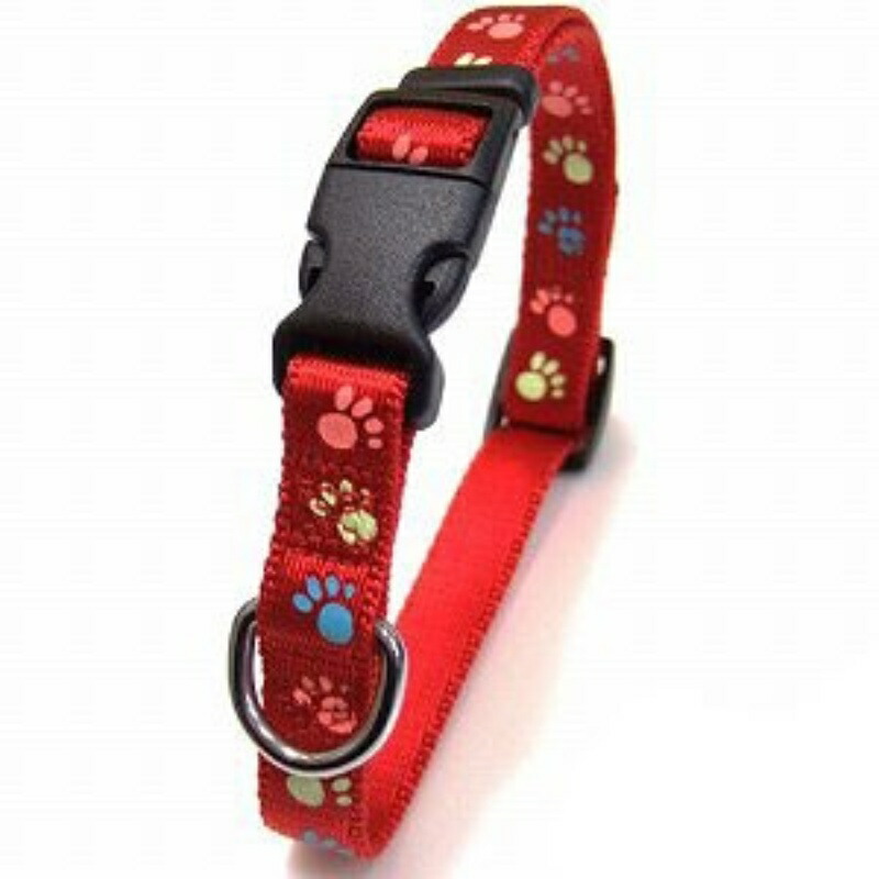 ONS Glow-in-the-Dark Foot Collar #10 Red (For Cats & Extra Small Dogs)