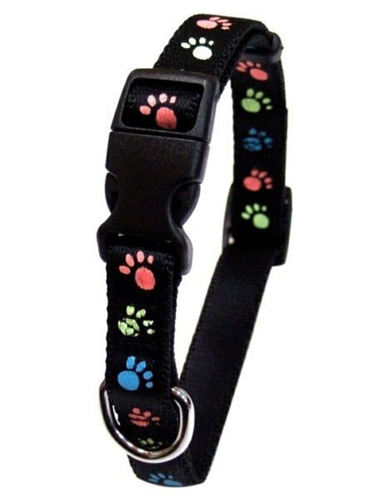 ONS Glow-in-the-Dark Foot Collar #10 Black (For Cats & Extra Small Dogs)