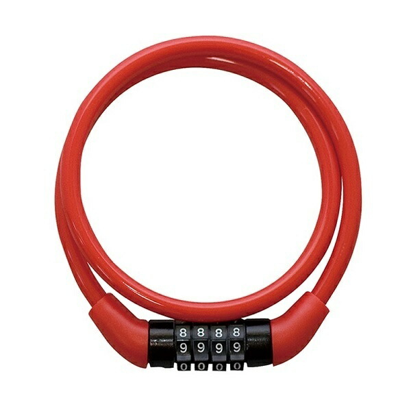 J&C Adjustable Dial Lock JC-076W (8x600mm) Red