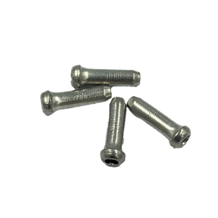 Inner Cap for Brakes, 1.6mm, 100-Pack, Silver (Inner Diameter 2.0mm), Silver