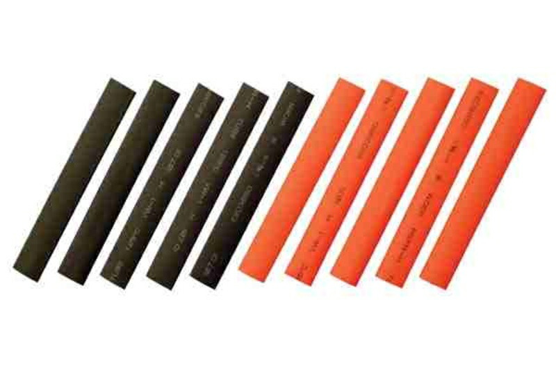 OK Model PILOT Heat Shrink Tubing 3mm (5 red, 5 black) 33380