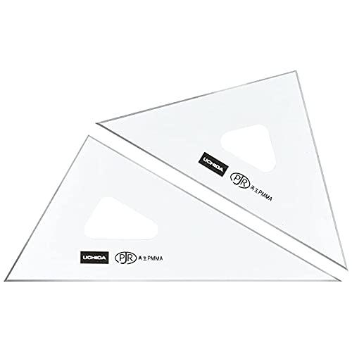 Uchida Triangle Ruler 15cm × 2mm Chamfered Edge 1-809-1521